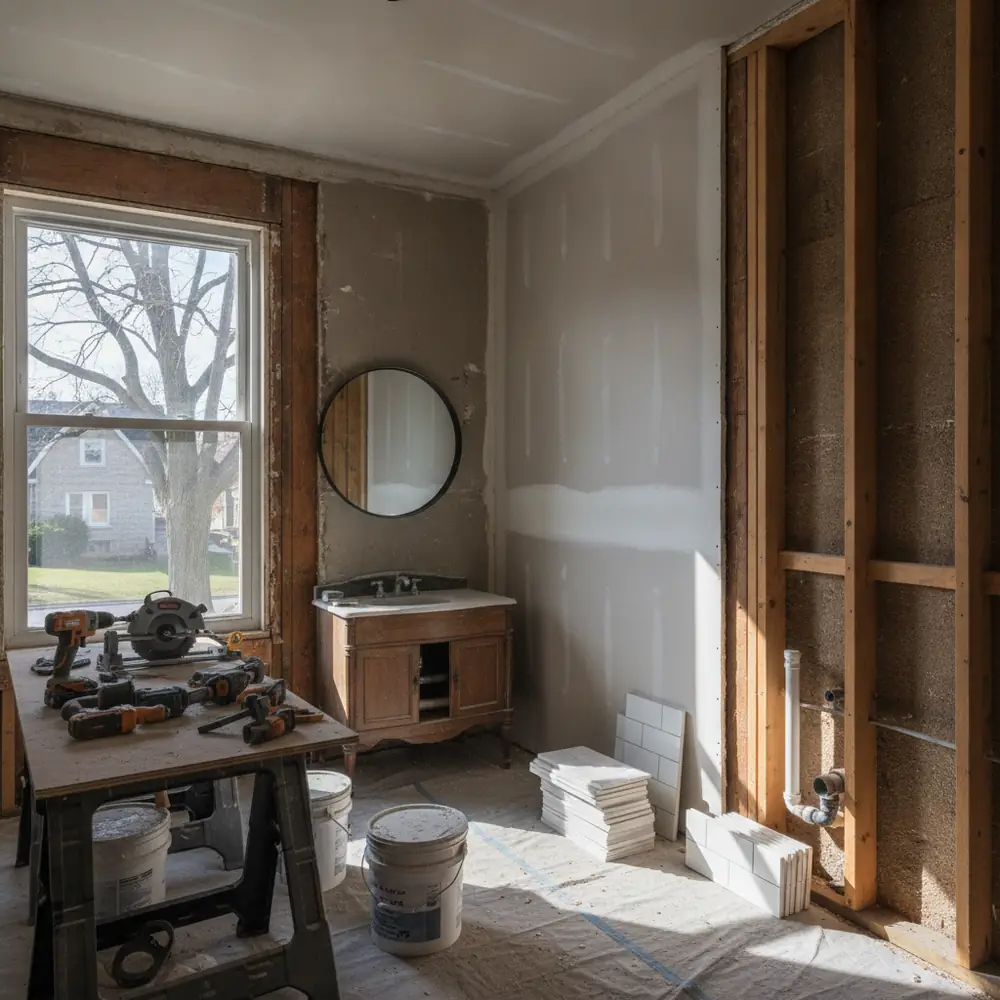 Powder Room Renovation